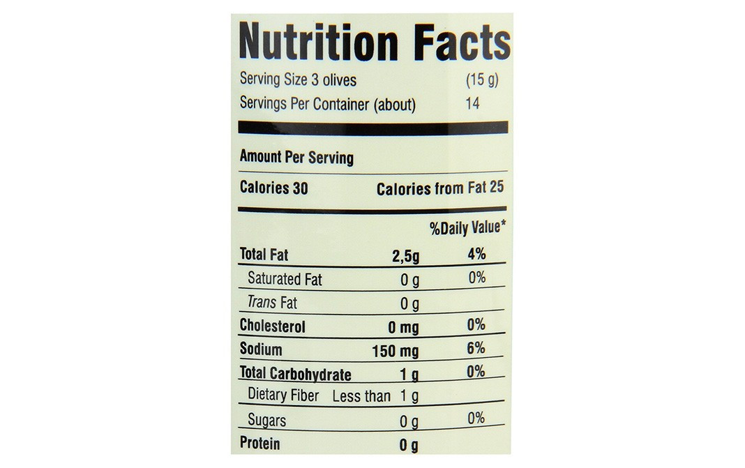 Dolce Vita Kalamata Olives Whole With Seed Glass Jar 210 grams GoToChef